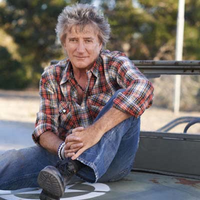 ROD STEWART UND TROMBONE SHORTY - RED-SUITED SUPER MAN