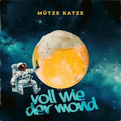 MÜTZE KATZE - VOLL WIE DER MOND