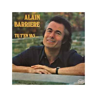 ALAIN BARRIERE UND NOELLE CORDIER - TU T'EN VAS (1975)