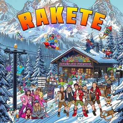 MOUNTAIN CREW, MÄTROPOLIS UND DJ AARON - RAKETE (APRÈS SKI VERSION)